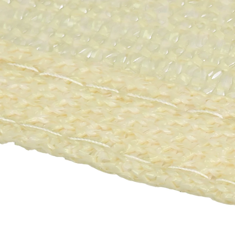 Sonnensegel dreieck 5x5x5 m Creme 100% HDPE mit UV Schutz inkl. Befestigungsseile