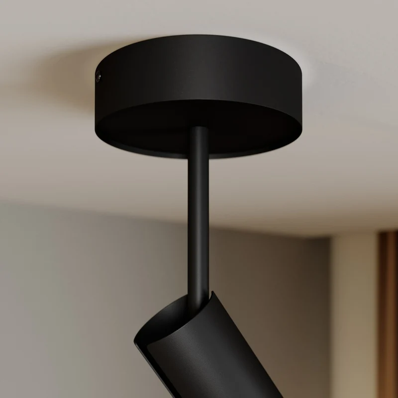B-Ware Sigma Lighting Deckenspot Deckenlampe Lampe Leuchte Strahler 3-fl. Leda schwarz