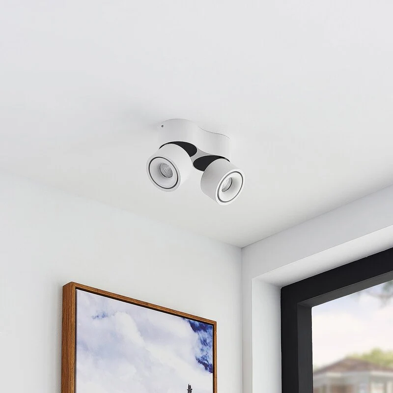 B-Ware Arcchio Rotari LED-Deckenstrahler Deckenlampe Deko-Deckenlampe 2-flg 2x6,1W LED