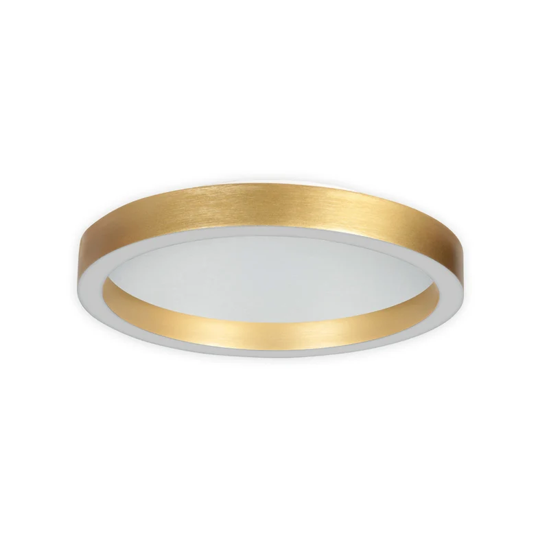 B-Ware Steinhauer Deckenlampe Ringlux LED Lampe Leuchte dimmbar gold Ø40cm 2700K