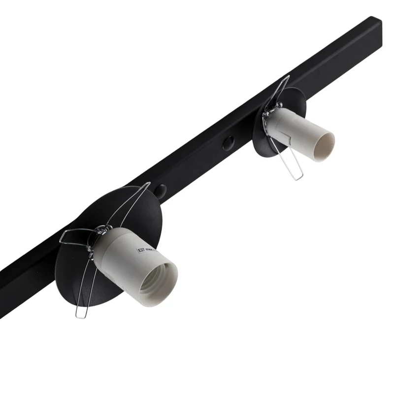 B-Ware Wandleuchte Garda 2 schwarz LED Wandlampe Leuchte dimmbar Metall Glas 2-flammig