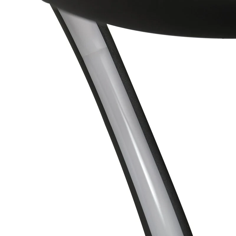 B-Ware Lindby Deckenleuchte Ventilator Lomata LED dimmbar Lampe schwarz Ø60cm 23cm