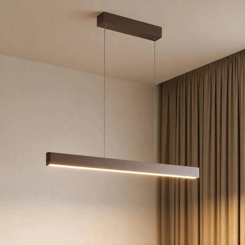 B-Ware Lucande Smart LED Hängeleuchte Mylosh Hängelampe Leuchte Lampe kaffee CCT Tuya