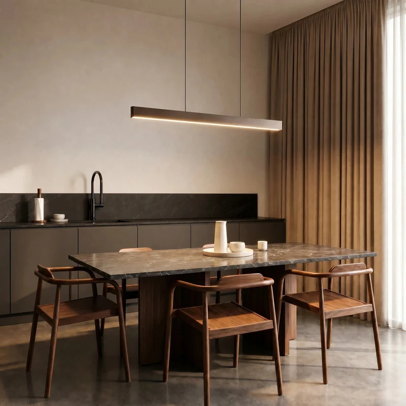 B-Ware Lucande Smart LED Hängeleuchte Mylosh Hängelampe Leuchte Lampe kaffee CCT Tuya