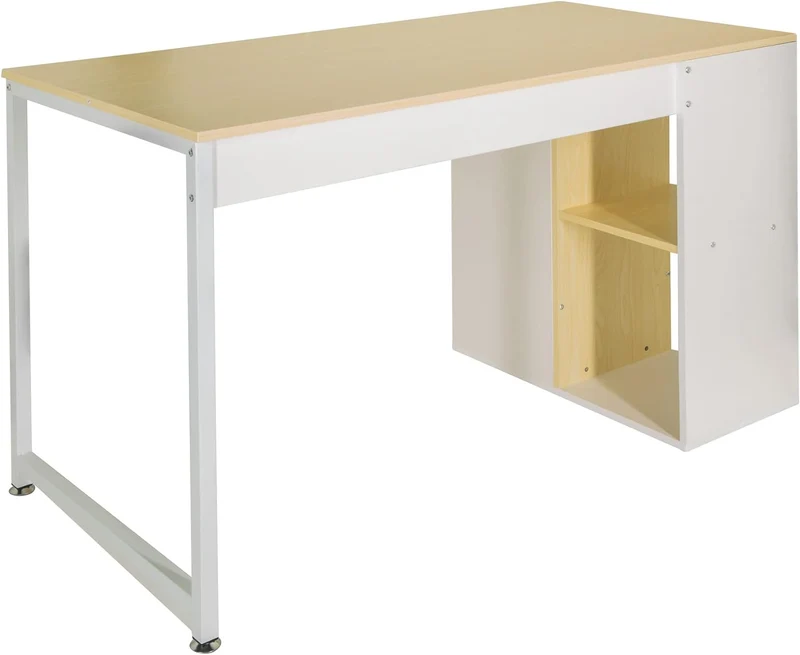B-Ware hjh OFFICE Schreibtisch Computertisch WORKSPACE H II 120x60 cm weiß eiche