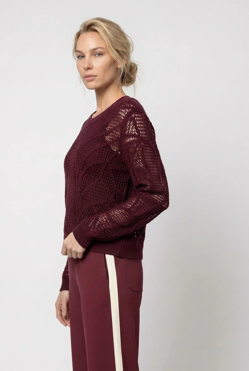 Pullover, dark bordeaux