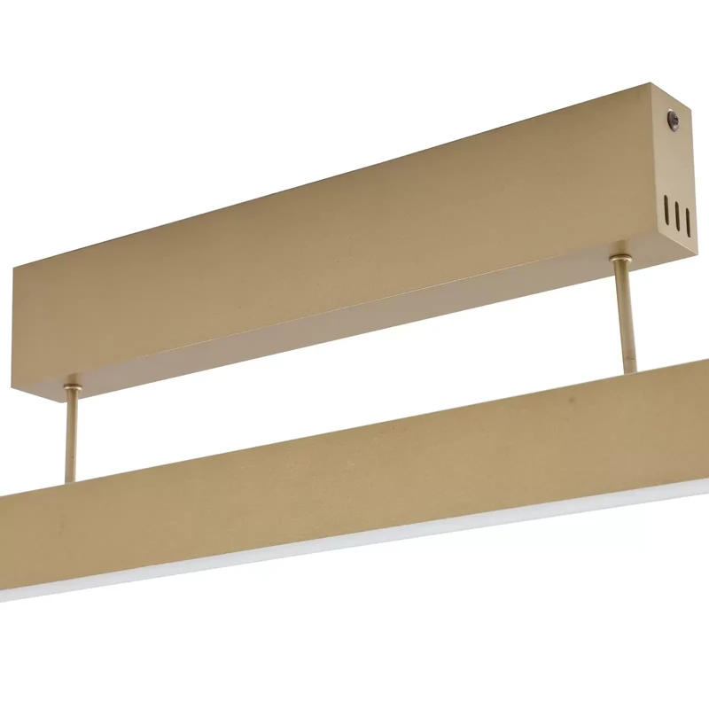 B-Ware Lucande Deckenleuchte Pendelleuchte LED Smart WLAN Tuya gold Fernbedienung App