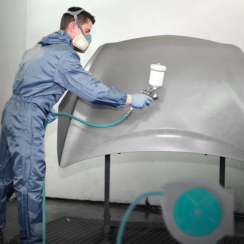 Druckluft Schlauchtrommel Automatik 10 m 1/4" Anschluss für Wandmontage
