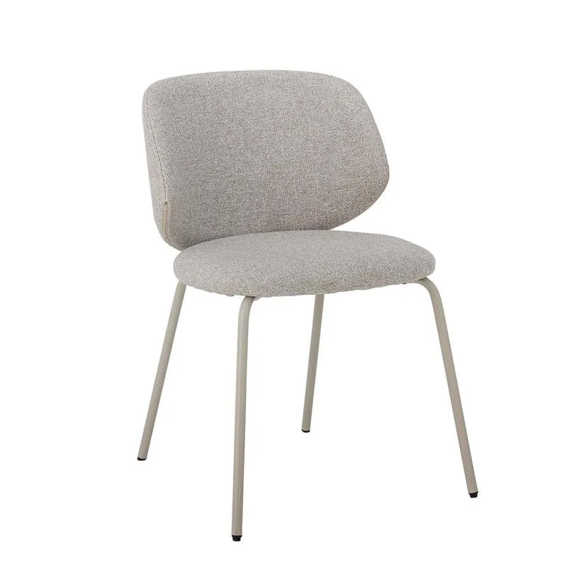 B-Ware Bloomingville - Ponte Stuhl grau Möbel Sitzmöbel Esszimmerstuhl Hocker Sitz
