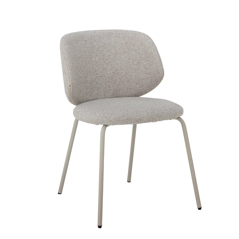B-Ware Bloomingville - Ponte Stuhl grau Möbel Sitzmöbel Esszimmerstuhl Hocker Sitz