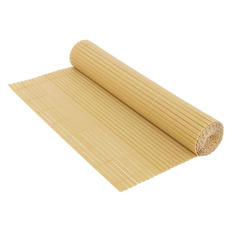 Sichtschutzmatte 120x700 cm Sichtschutzzaun Windschutz Balkonschutz PVC Bambus UV-beständig