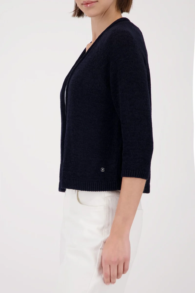 Strickjacke, marine