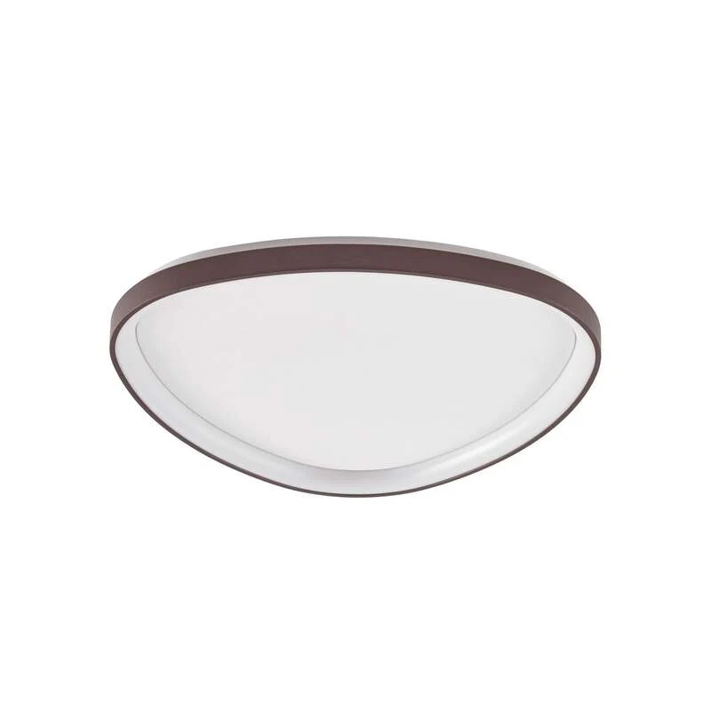 B-Ware Lucande Deckenleuchte Lampe Asken LED dimmbar CCT braun 61x60cm 2870 Lumen