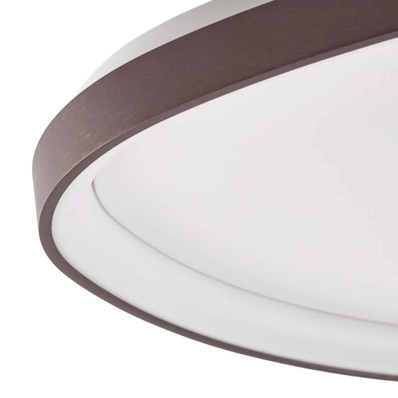 B-Ware Lucande Deckenleuchte Lampe Asken LED dimmbar CCT braun 61x60cm 2870 Lumen