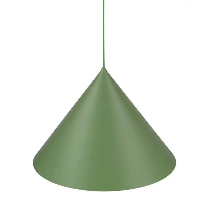 B-Ware TK Lighting Pendelleuchte Hängelampe Metall grün CONO Lampe Wohnzimmer E27 LED
