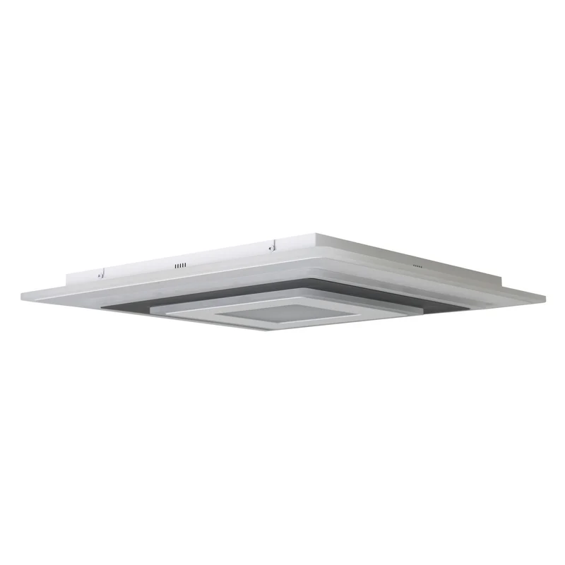 B-Ware Lindby Deckenleuchte Rebeka LED Lampe dimmbar CCT 50x50cm schwarz weiß 2400Lumen