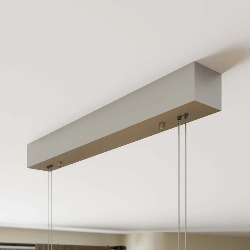 B-Ware quitani Pendelleuchte Hängeleuchte Nora LED Lampe dimmbar Eiche natur 118cm