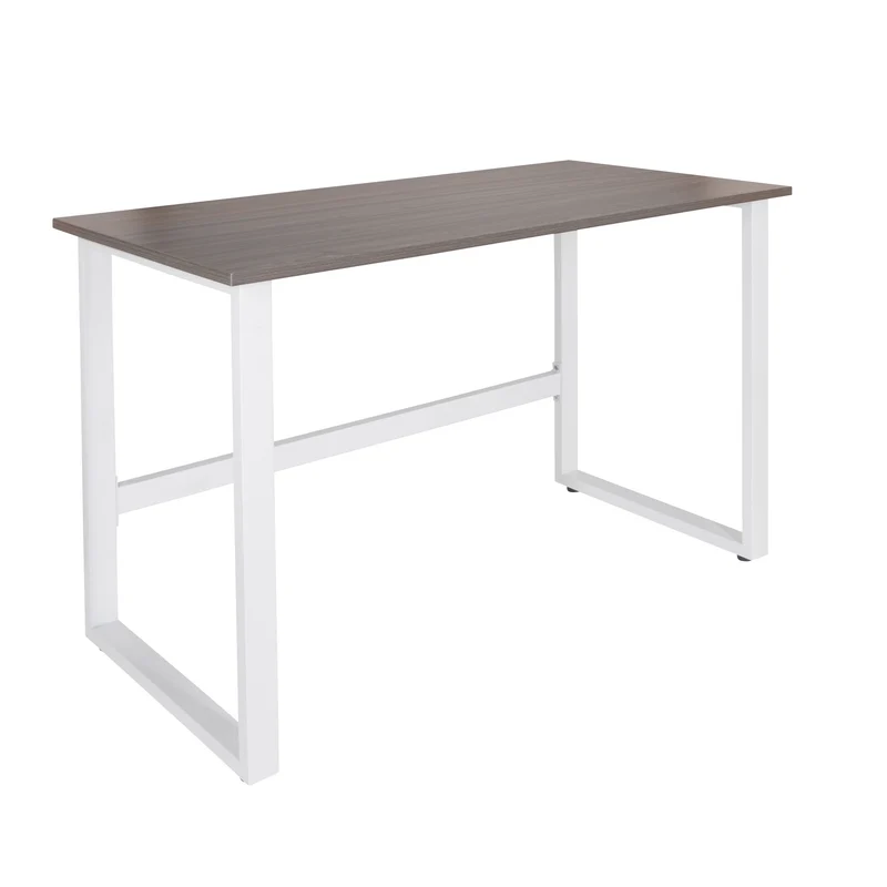 B-Ware hjh OFFICE Schreibtisch Tisch Arbeitsplatz 120x60 cm grau weiß
