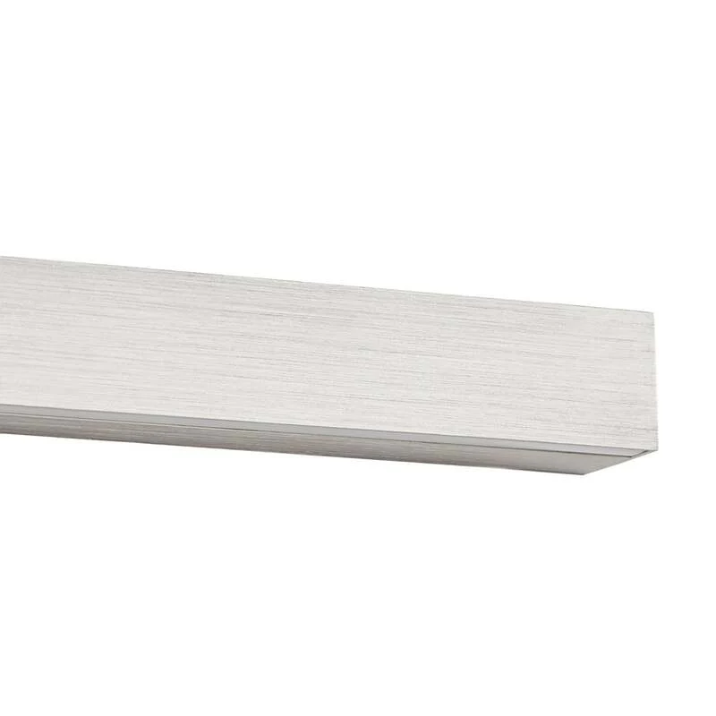 B-Ware Lucande Wandleuchte Kinsley LED dimmbar 90cm nickel weiß 3100 Lumen CCT 1340