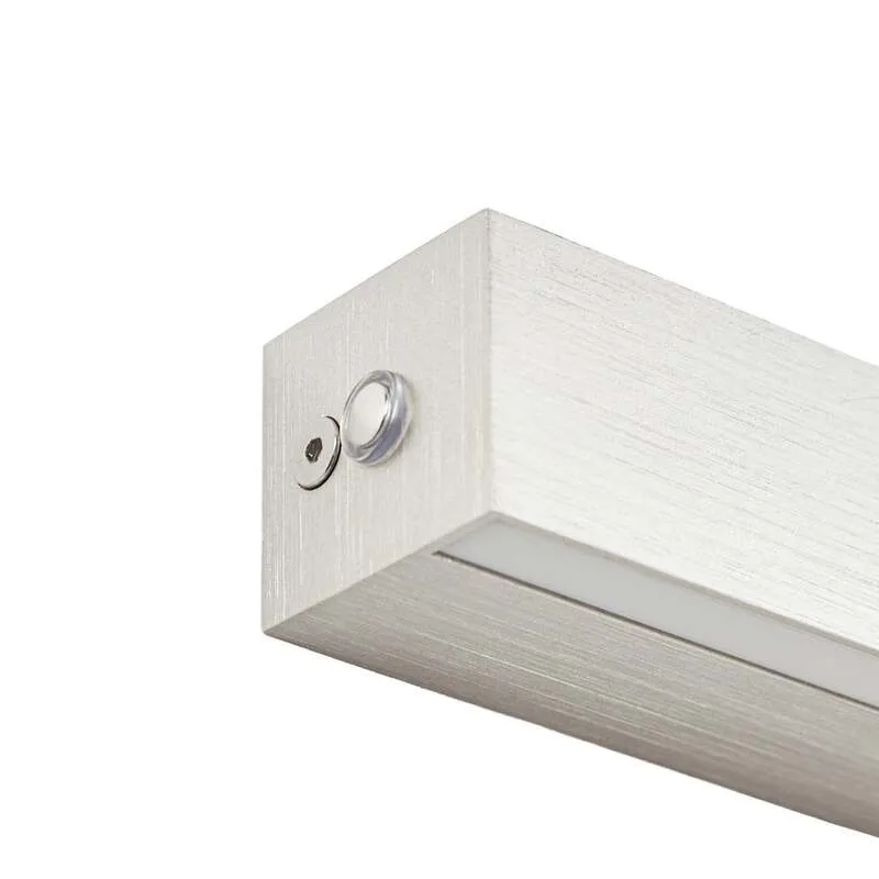 B-Ware Lucande Wandleuchte Kinsley LED dimmbar 90cm nickel weiß 3100 Lumen CCT 1340