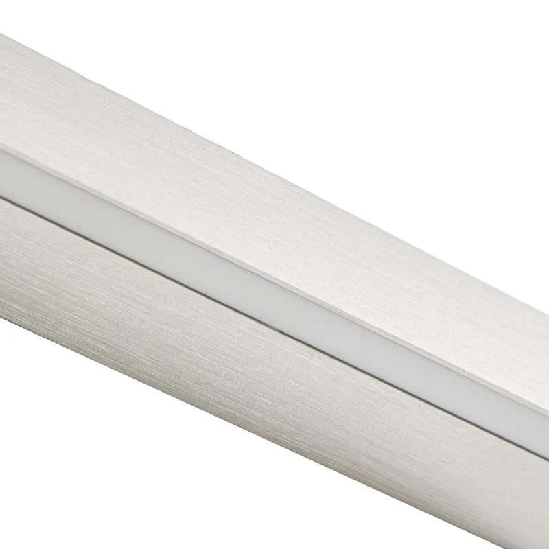 B-Ware Lucande Wandleuchte Kinsley LED dimmbar 90cm nickel weiß 3100 Lumen CCT 1340