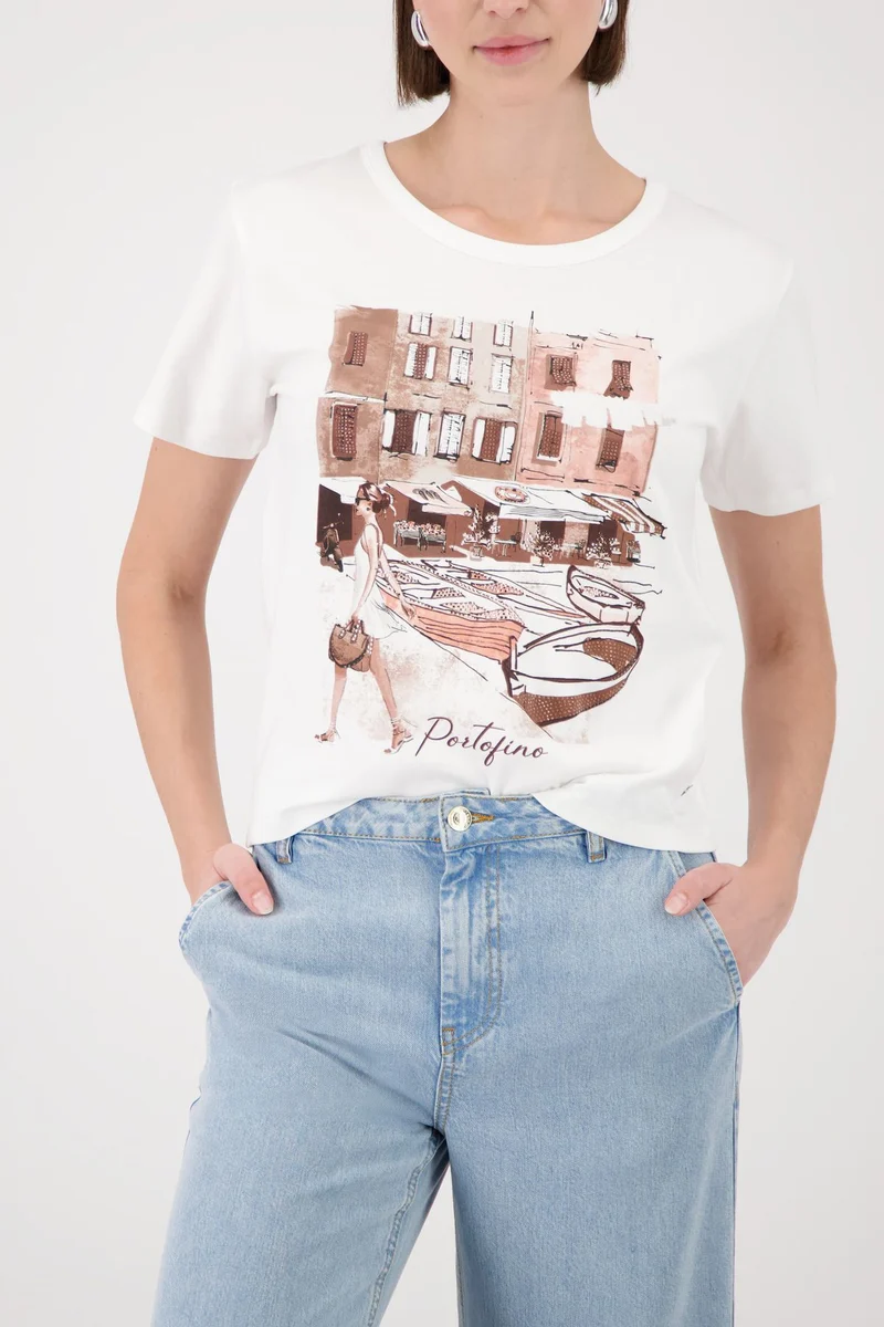 T-Shirt, cream