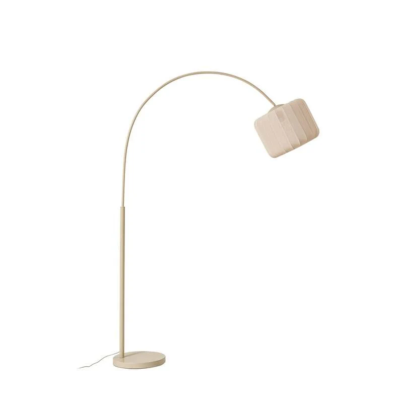 B-Ware Lindby Bogenleuchte Stehlampe Helin beige Textil Höhe 198,5cm SIEHE TEXT/FOTO41