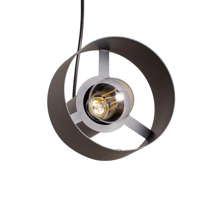 B-Ware Sigma Hängeleuchte Pendellampe Rif 2 anthrazit Stahl 2flg linear dimmbar E27
