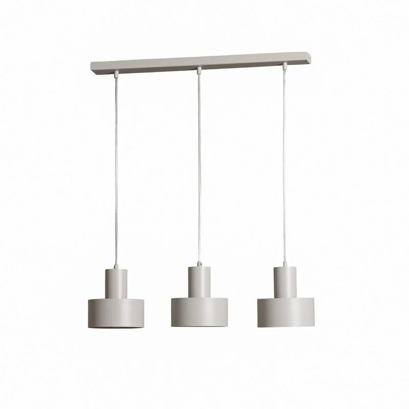 B-Ware Hängeleuchte Rif 3 Hängeleuchte Pendellampe taupe linear Stahl SIEHE TEXT/FOTO