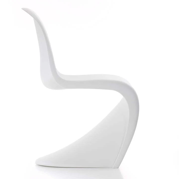 B-Ware Vitra Panton Chair Gartenstuhl Esszimmerstuhl Stuhl weiß SIEHE TEXT/FOTO