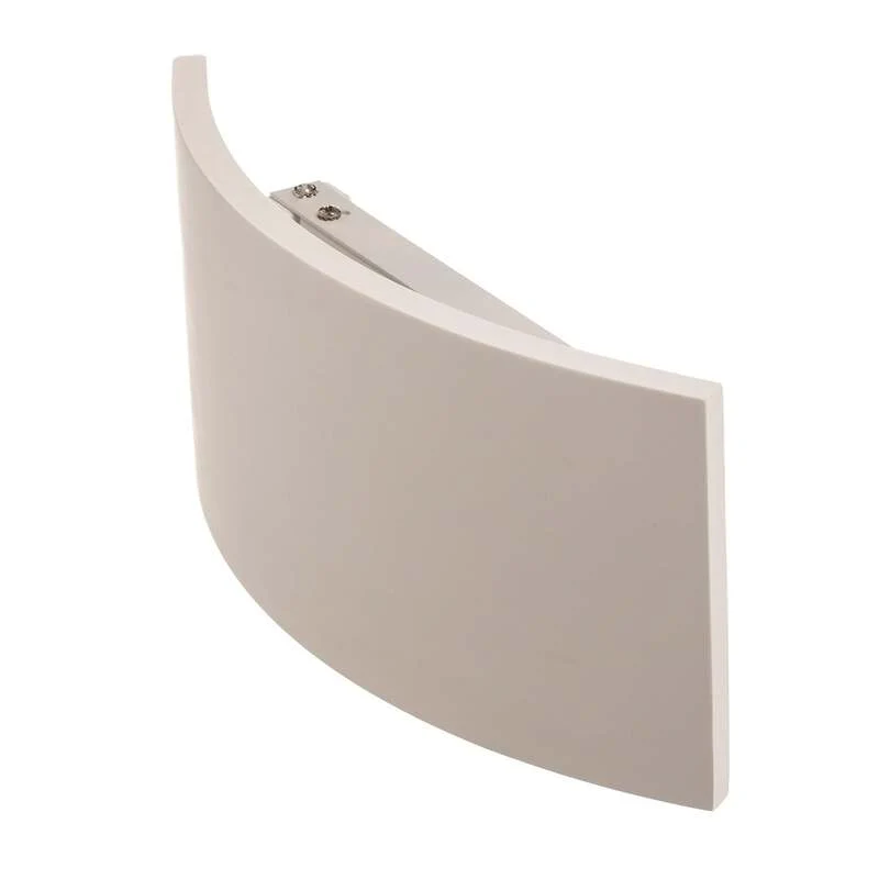 B-Ware Lindby Wandleuchte Naike LED Wandlampe Gips dimmbar weiß 35x15cm IP20 2-flammig