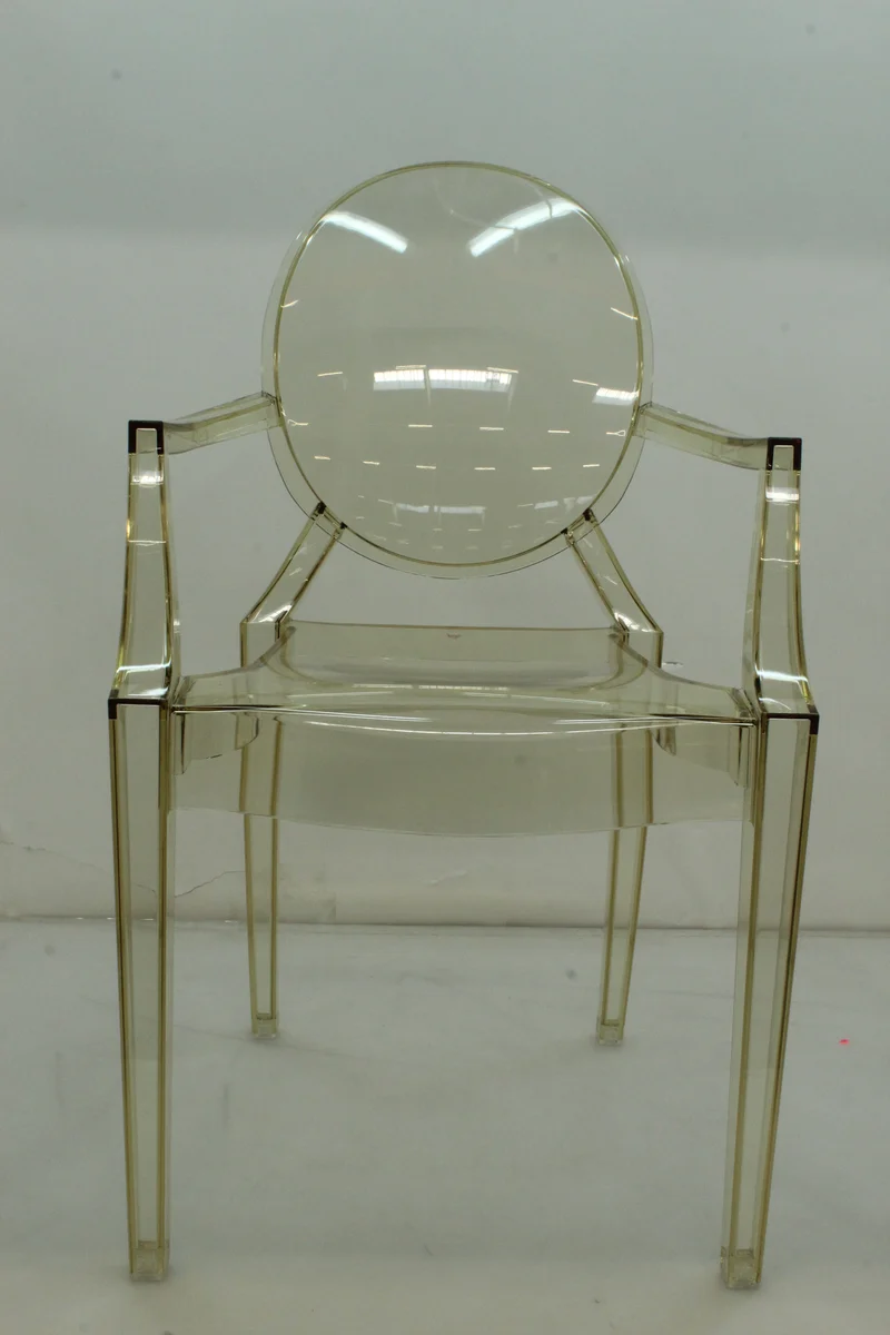B-Ware Kartell - gelb Stuhl Wohnzimmerstuhl Wohnzimmerdekoration Deko