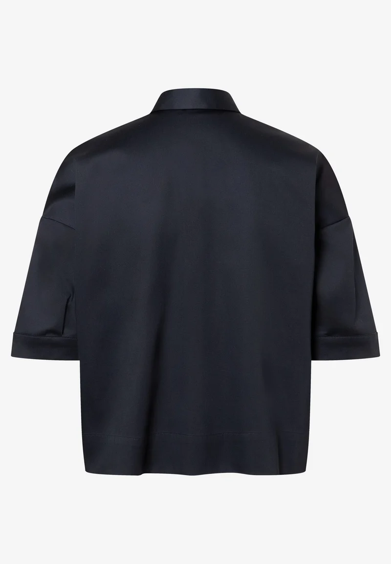 verkürzte Hemdbluse