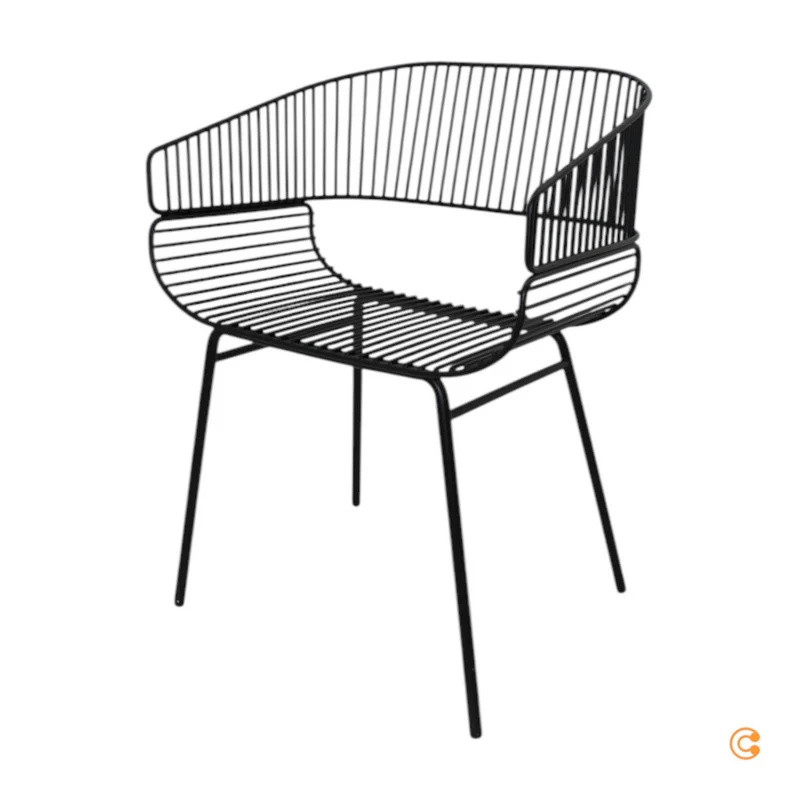 B-Ware Petite Friture Trame Stuhl Sitzmöbel Esszimmerstuhl schwarz Designstuhl