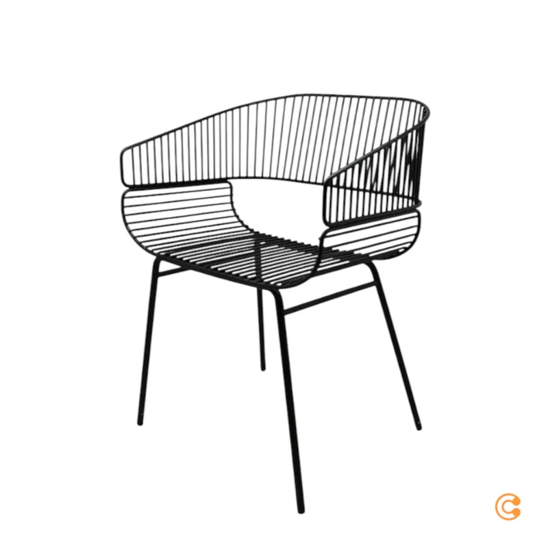 B-Ware Petite Friture Trame Stuhl Sitzmöbel Esszimmerstuhl schwarz Designstuhl