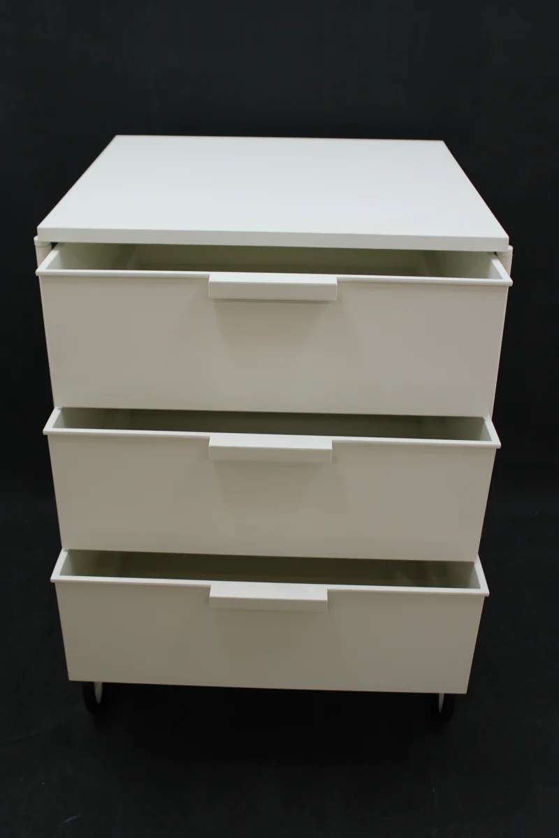 B-Ware Kartell Mobil Rollcontainer Rollen 3 Schubladen Rollwagen SIEHE TEXT/FOTO