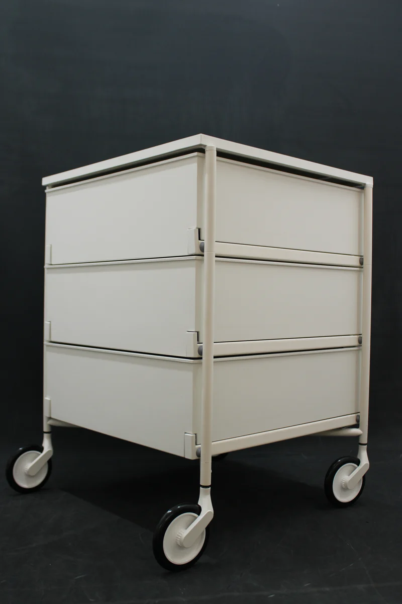 B-Ware Kartell Mobil Rollcontainer Rollen 3 Schubladen Rollwagen SIEHE TEXT/FOTO