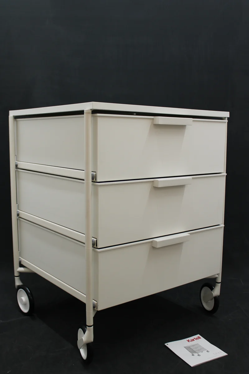 B-Ware Kartell Mobil Rollcontainer Rollen 3 Schubladen Rollwagen SIEHE TEXT/FOTO