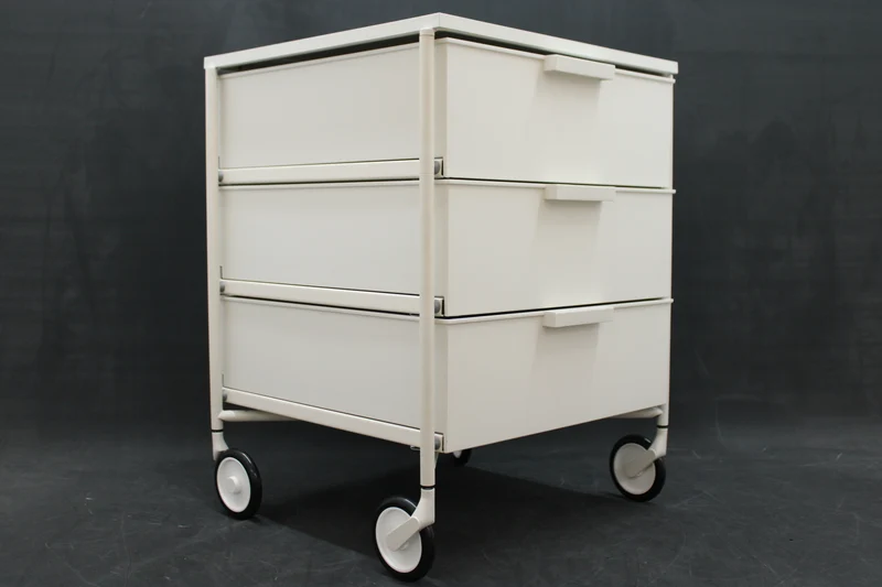 B-Ware Kartell Mobil Rollcontainer Rollen 3 Schubladen Rollwagen SIEHE TEXT/FOTO
