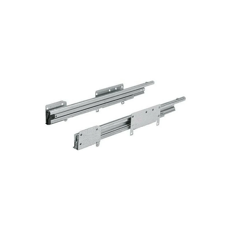 B-Ware HETTICH - Beistelltower-Auszugsführung, Überauszug, Quadro Duplex 45 74865, Stahl