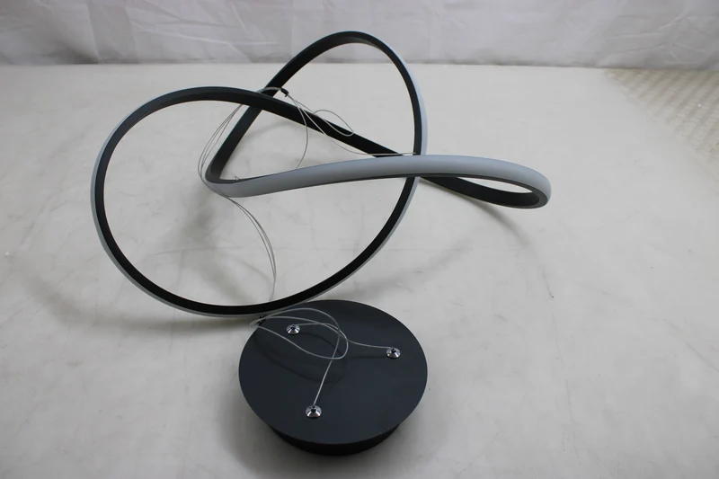 B-Ware JUST LIGHT. LED-Hängeleuchte Maria, 3-step-dim schwarz Hängelampe Lampe Leuchte