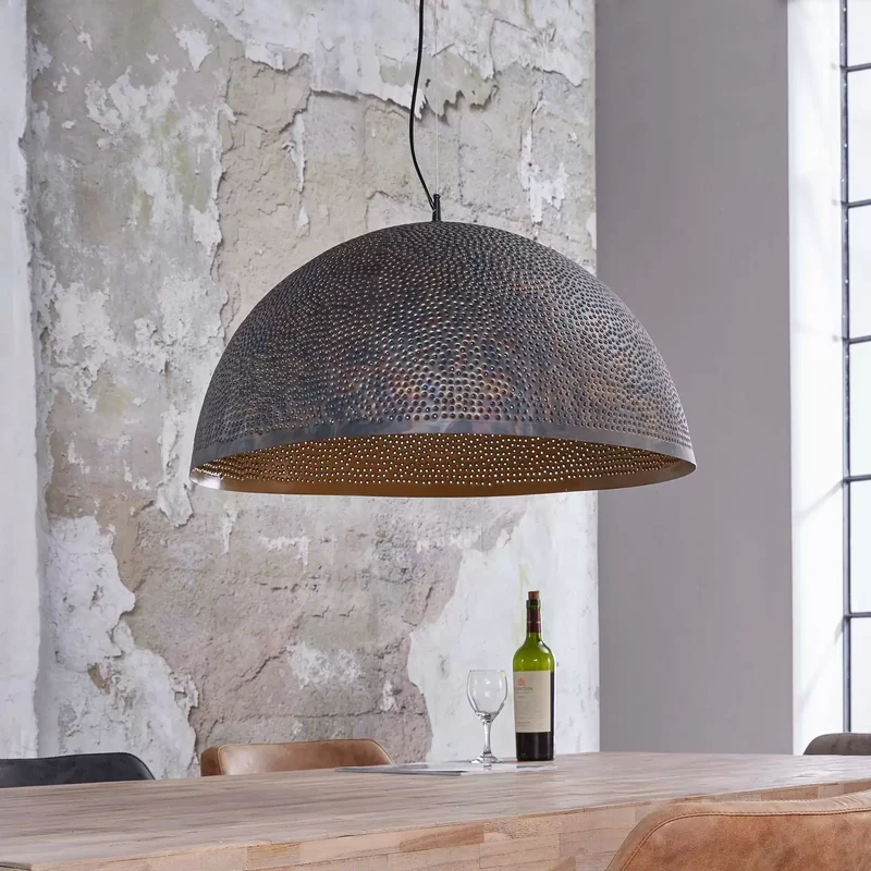 B-Ware Pendelleuchte Punchray Metall Deckenleuchte Hängeleuchte Lampe SIEHE TEXT/FOTO