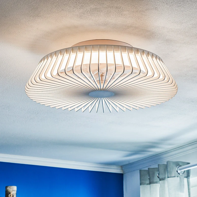 B-Ware Mantra Iluminación Deckenventilator Himalaya LED Ventilator mit SIEHE TEXT/FOTO