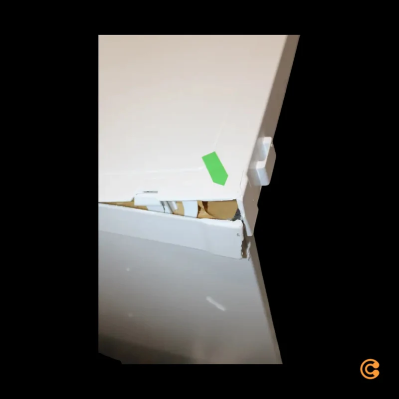 B-Ware Trisa 7809.7012 Kühlschrank Kühlgerät EEK D 126 l Weiß SIEHE TEXT/FOTO