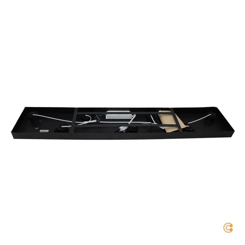 B-Ware Paul Neuhaus Hängelampe Pendelleuchte LED Glas schwarz dimmbar Rika 135 cm115
