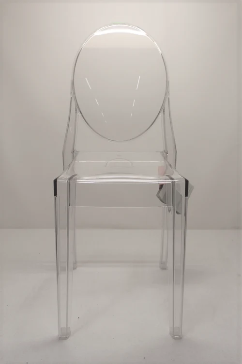 B-Ware Kartell Victoria Stuhl Esszimmerstuhl Küchenstuhl Designerstuhl Design kristall