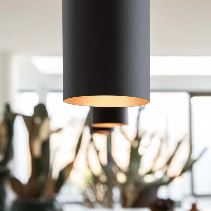 B-Ware ideal lux Pendelleuchte LOOK SP1 SMALL Pendellampe Lampe 1-flammig GU10 Schw655