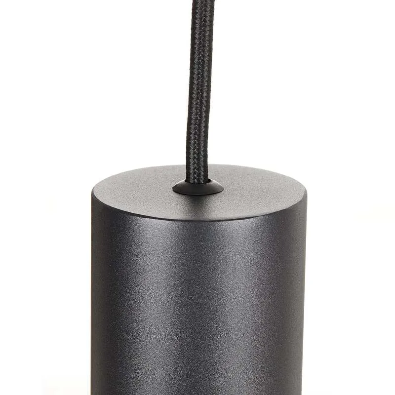 B-Ware ideal lux Pendelleuchte LOOK SP1 SMALL Pendellampe Lampe 1-flammig GU10 Schw655