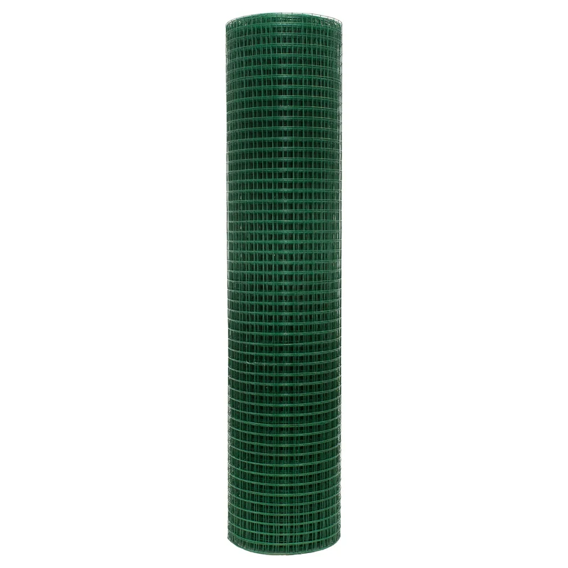 Volierendraht Grün aus verzinktem Stahl 1x10m Drahtstärke 1,2mm Maschenweite 19x19mm