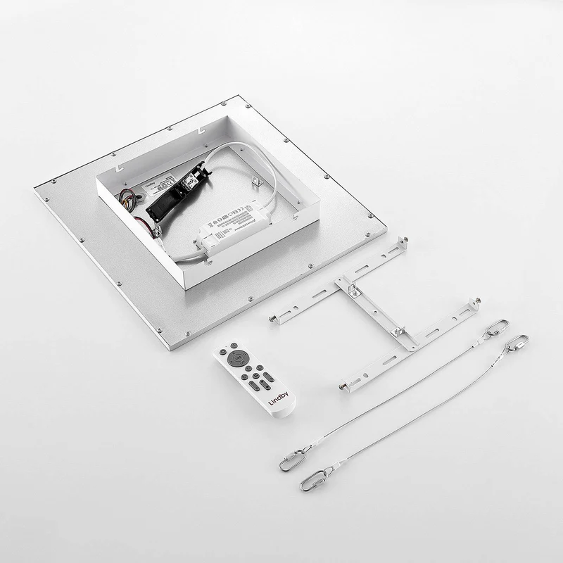 B-Ware Lindby Kjetil LED-Deckenpanel Deckenlampe Deckenlampe Lampe RGB 40 x 40 cm472